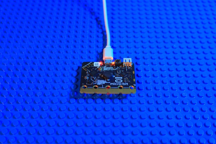 microchip connected to a cord