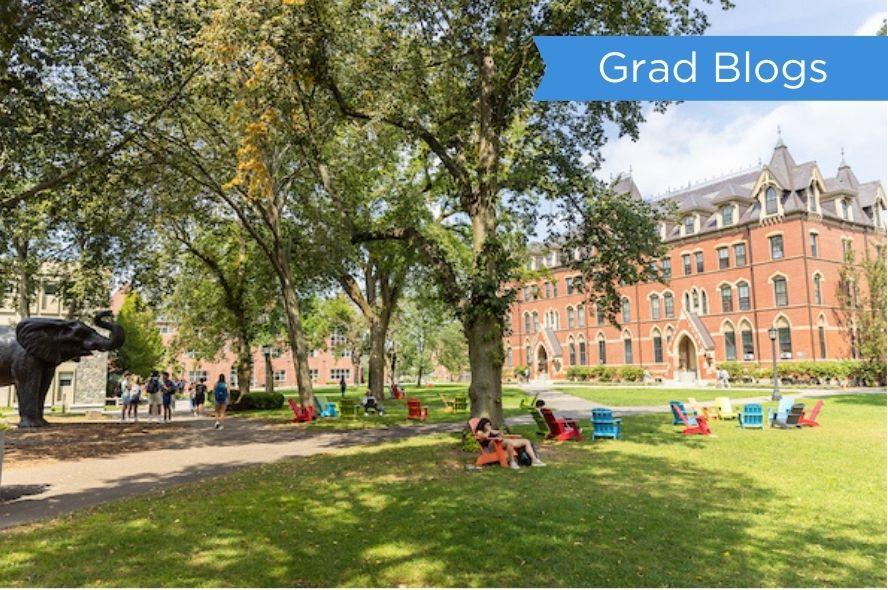 02/10/2023 – Medford/Somerville, Mass – Scene from the first day of classes at Tufts on September 5, 2023 (Photo by Jenna Schad).